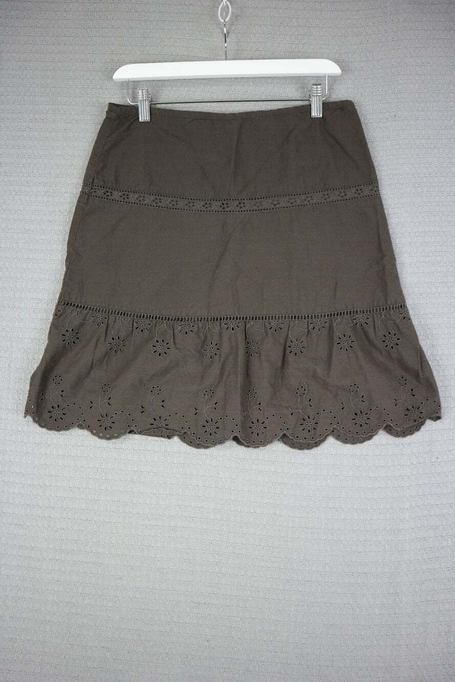 Roots 73 Skirt Size 8 Lace Style Cotton Cottage Core